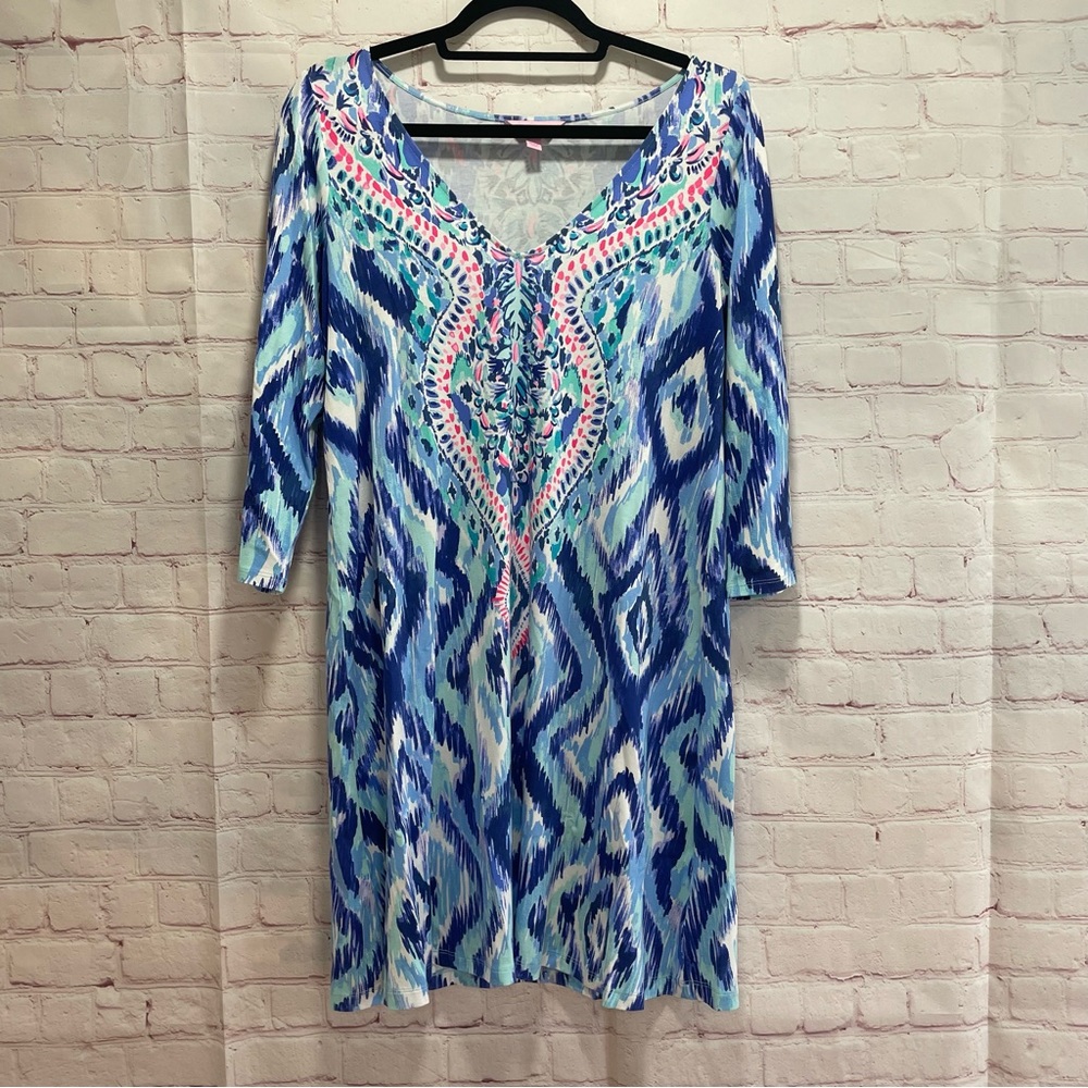 LILLY PULITZER SHIFT DRESS S